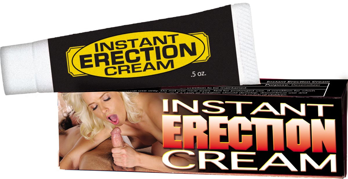 INSTANT ERECTION CREAM .5 oz.