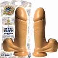 LIFEFORMS BIG BOY WITH BALLS AND SUCTION CUP 9"-WHITE