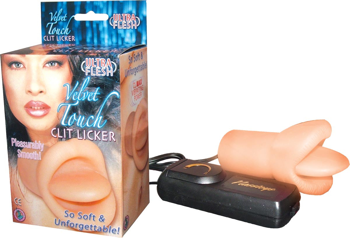 VELVET TOUCH CLIT LICKER-WHITE