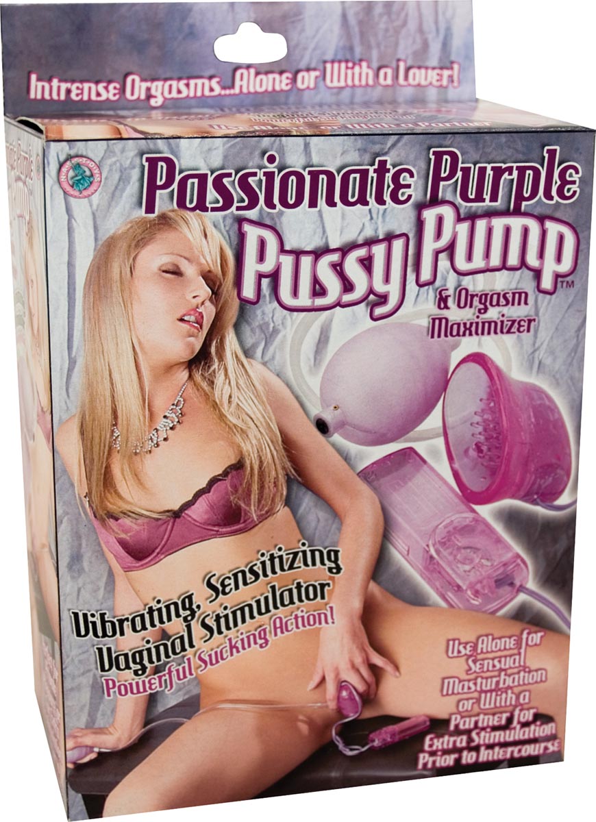 PASSIONATE PURPLE PUSSY PUMP-PURPLE