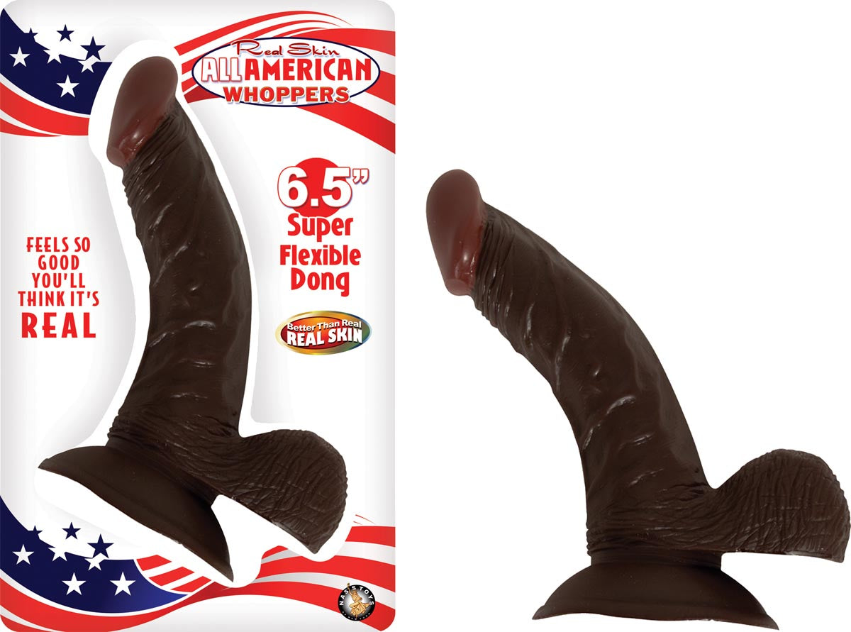 AFRO AMERICAN WHOPPER-6 1/2" BROWN