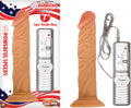 ALL AMERICAN WHOPPER-7" VIBRATING WHITE