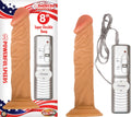 ALL AMERICAN WHOPPER-8" VIBRATING WHITE