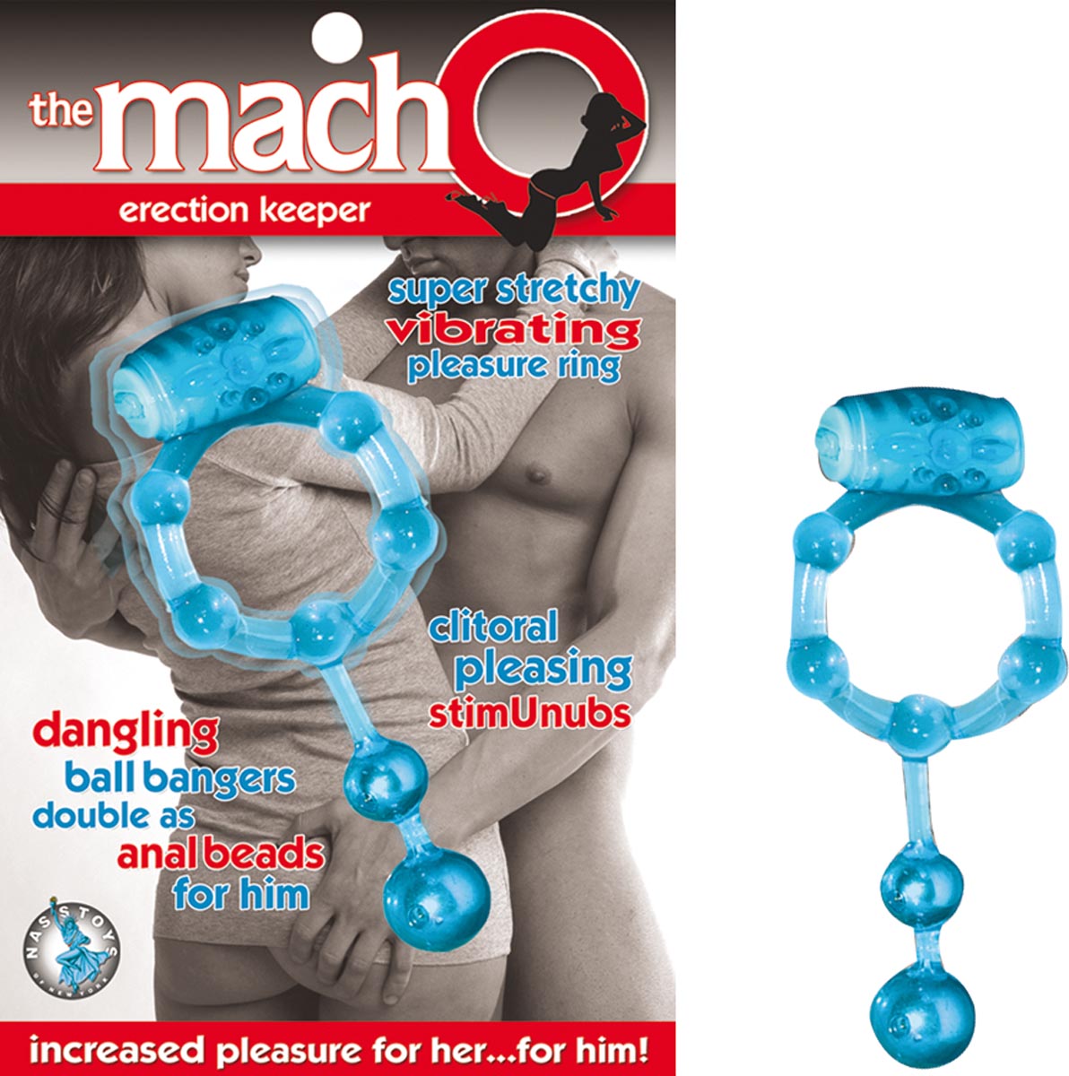 THE MACHO ERECTION KEEPER-BLUE