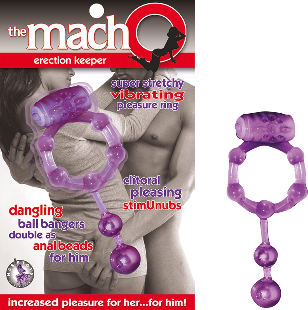 THE MACHO ERECTION KEEPER-PURPLE