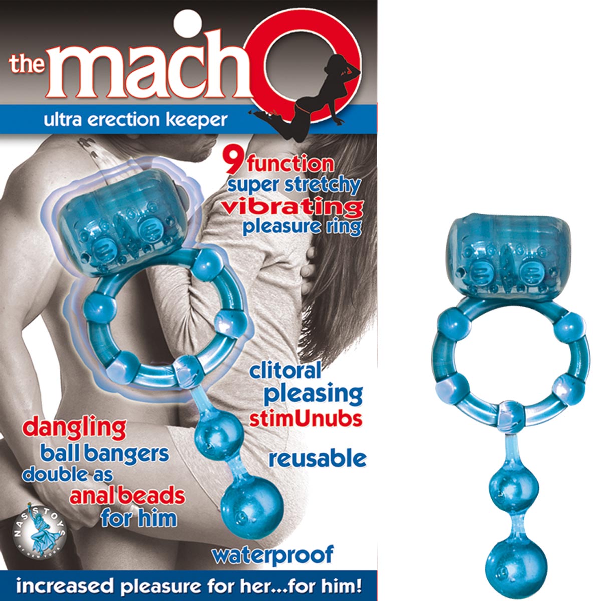 THE MACHO ULTRA ERECTION KEEPER-BLUE