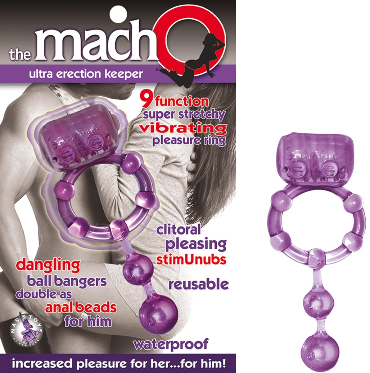 THE MACHO ULTRA ERECTION KEEPER-PURPLE