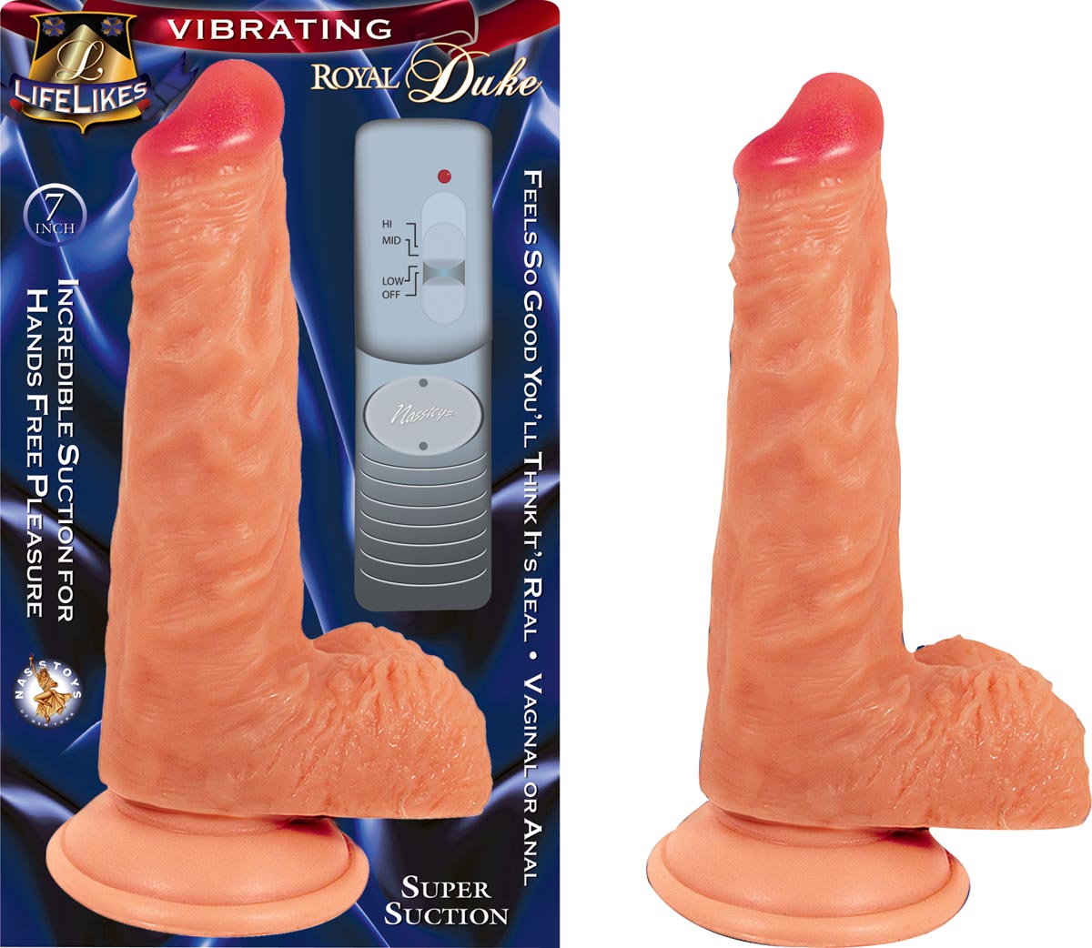 LIFELIKES-VIBRATING ROYAL DUKE