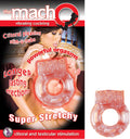 THE MACHO VIBRATING COCKRING-WHITE