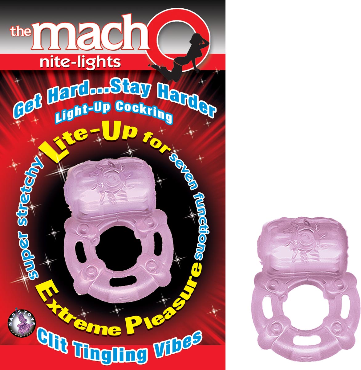 THE MACHO NITE-LIGHTS-PURPLE