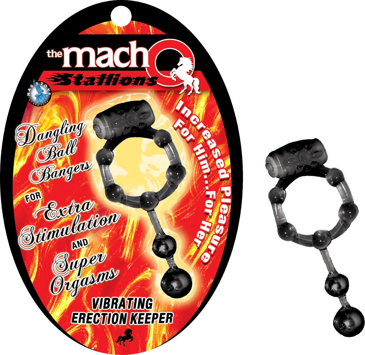 THE MACHO STALLIONS - VIBRATING ERECTION KEEPER