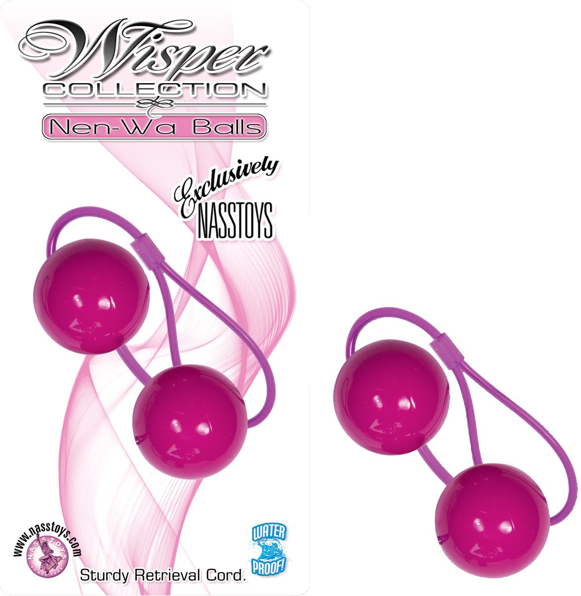 WISPER COLLECTION NEN-WA BALLS - Purple