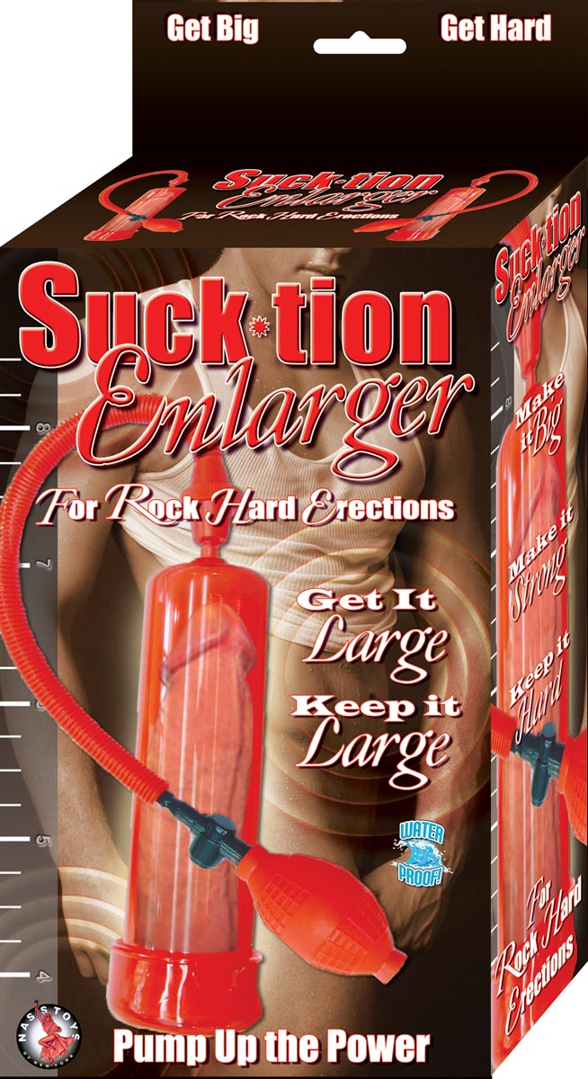SUCK*TION ENLARGER-RED