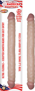 ALL AMERICAN WHOPPER DOUBLE DONG - 13" WHITE