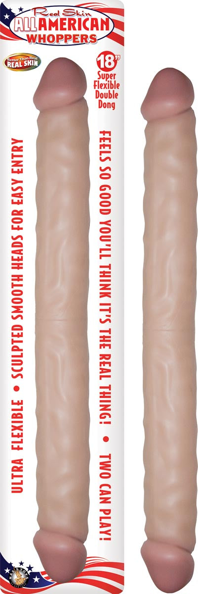 ALL AMERICAN WHOPPER DOUBLE DONG - 18" WHITE