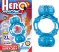 HERO SUPERSTUD PARTNER'S PLEASURE RING - BLUE