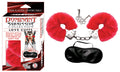 DOMINANT SUBMISSIVE LOVE CUFFS - RED
