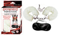 DOMINANT SUBMISSIVE LOVE CUFFS - WHITE