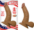 LATIN AMERICAN WHOPPERS 6.5" DONG WITH BALLS