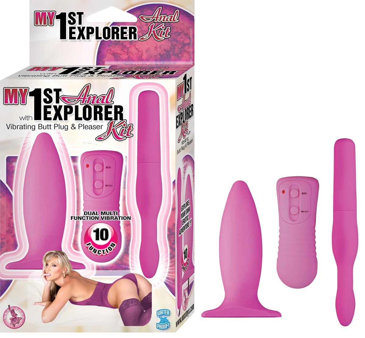 MY 1ST ANAL EXPLORER KIT - PINK