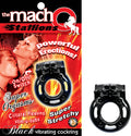 THE MACHO STALLIONS VIBRATING COCKRING - CLEAR