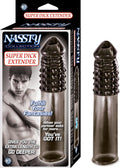 NASSTY COLLECTION SUPER DICK EXTENDER - SMOKE