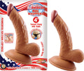 LATIN AMERICAN MINI WHOPPERS 4" CURVED DONG W/ BALLS - LATIN
