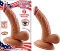 LATIN AMERICAN MINI WHOPPERS 5" CURVED DONG W/ BALLS - LATIN