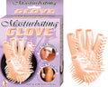 MASTURBATING GLOVE - WHITE