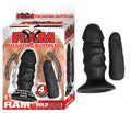 RAM PULSATING BUTTPLUG - BLACK