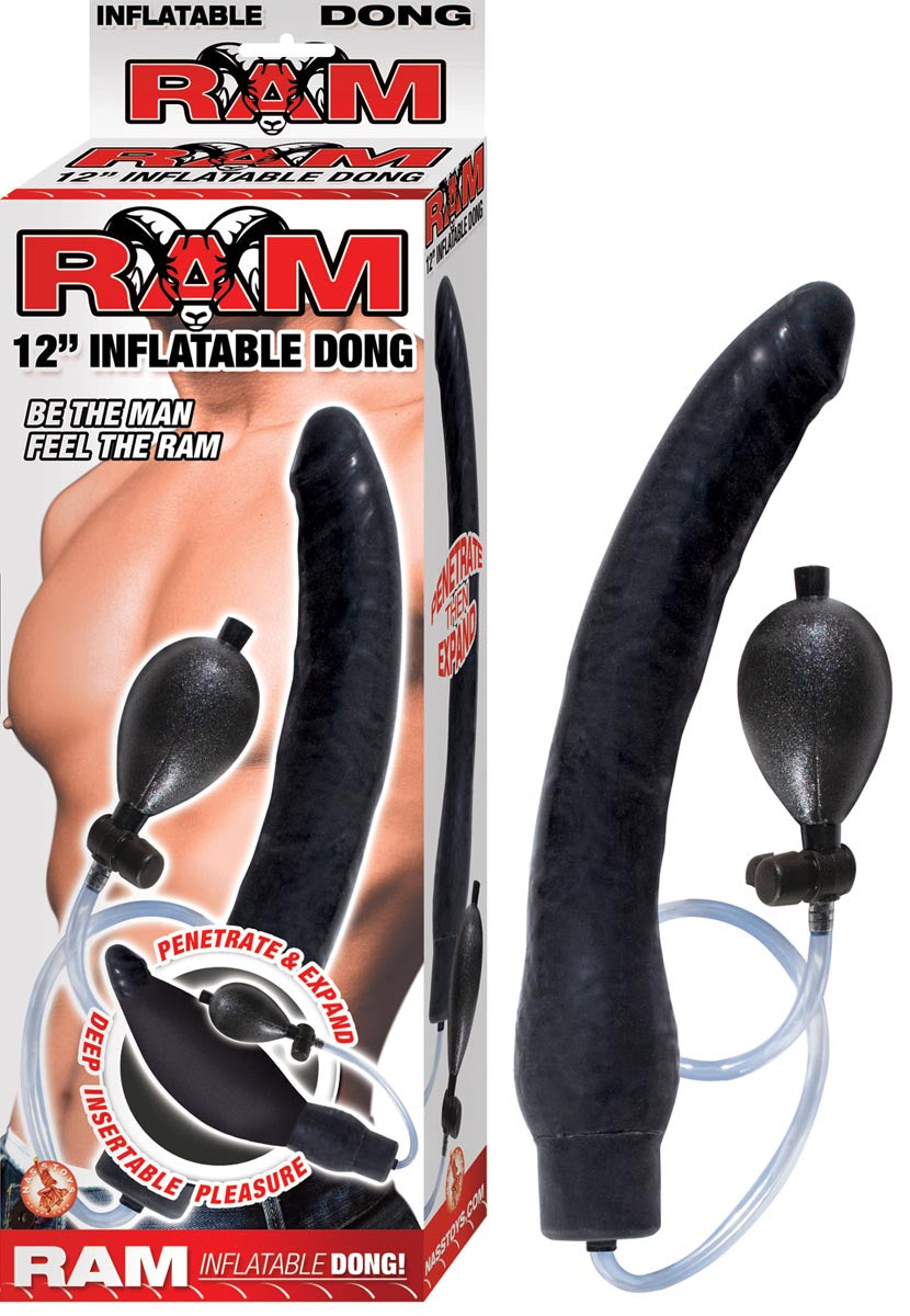 RAM 12" INFLATABLE DONG - BLACK