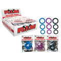 RAM SILICONE RINGS POP BOX - PURPLE/BLUE/BLACK