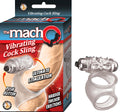 THE MACHO VIBRATING COCK SLING – CLEAR