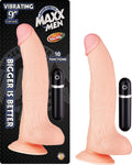 MAXX MEN VIBRATING 9" CURVED - WHITE