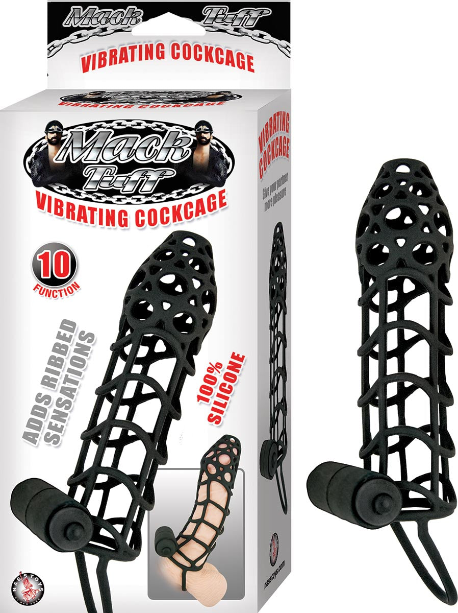 MACK TUFF VIBRATING COCKCAGE-BLACK