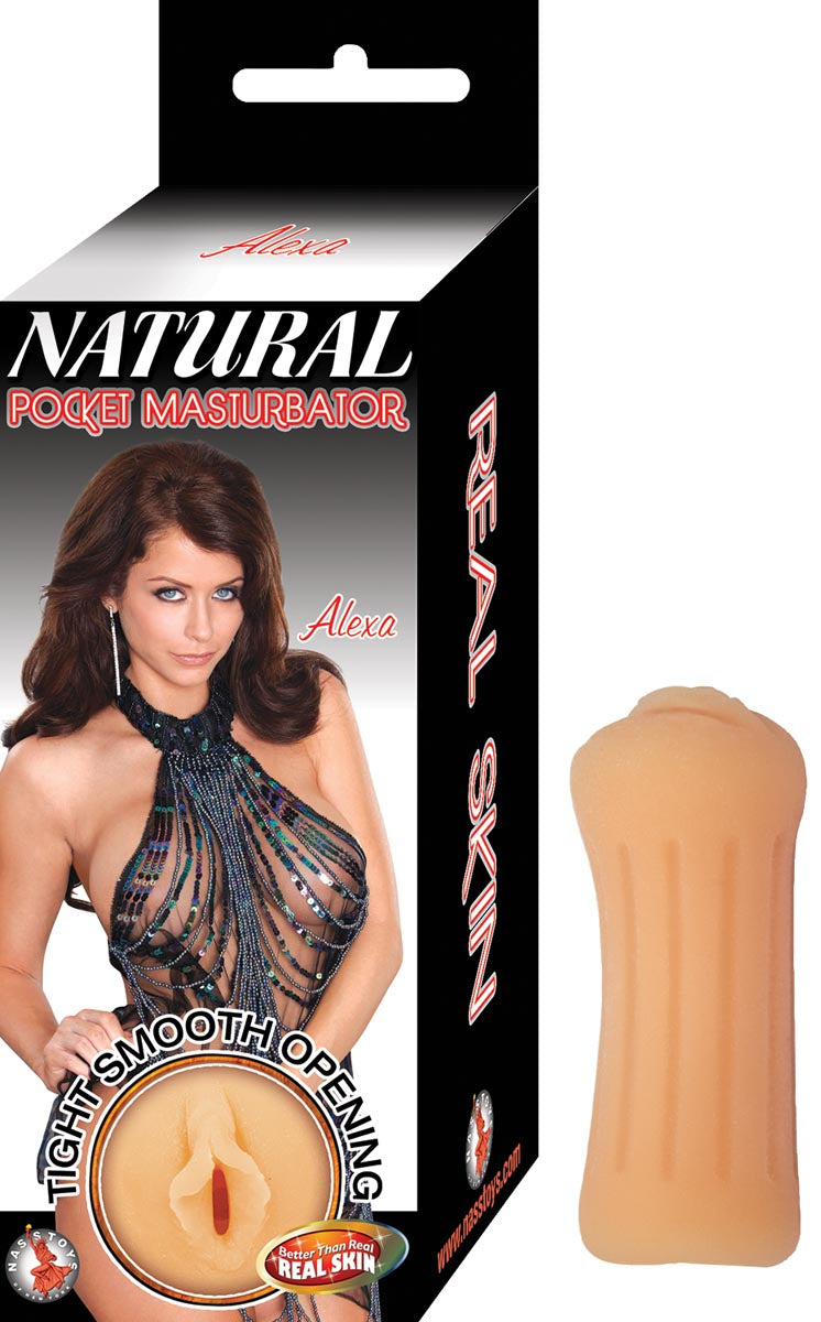NATURAL POCKET MASTURBATOR ALEXA-WHITE