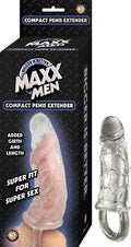 MAXX MEN COMPACT PENIS SLEEVE-CLEAR