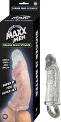 MAXX MEN GRANDE PENIS SLEEVE-CLEAR