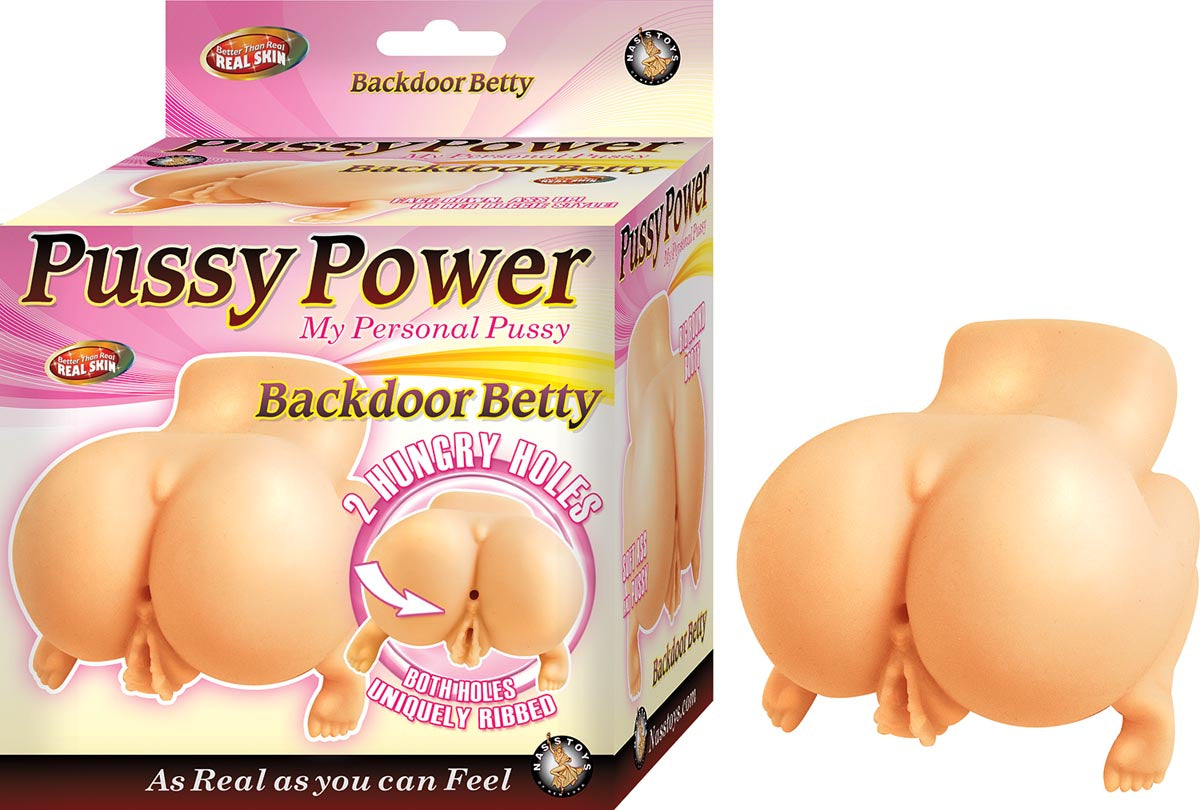 PUSSY POWER BACKDOOR BETTY-WHITE