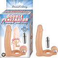 DOUBLE PENETRATOR DREAM COCKRING-WHITE