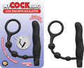 MY COCKRING WITH ASS BLASTER-BLACK
