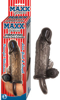 MAXX GEAR VIBRATING GRANDE PENIS EXTENDER-BLACK
