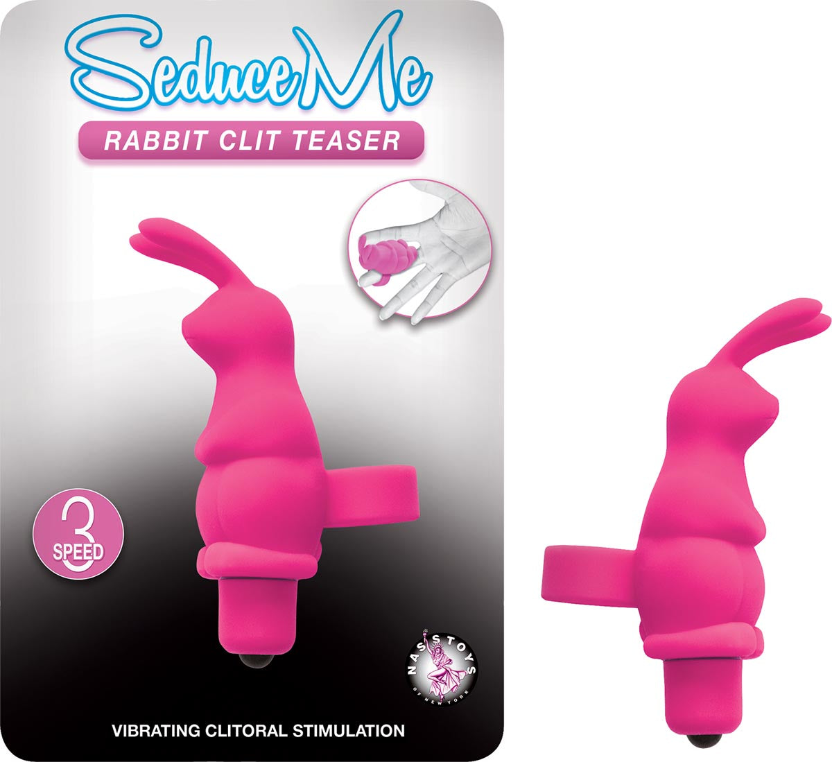 SEDUCE ME RABBIT CLIT TEASER-PINK