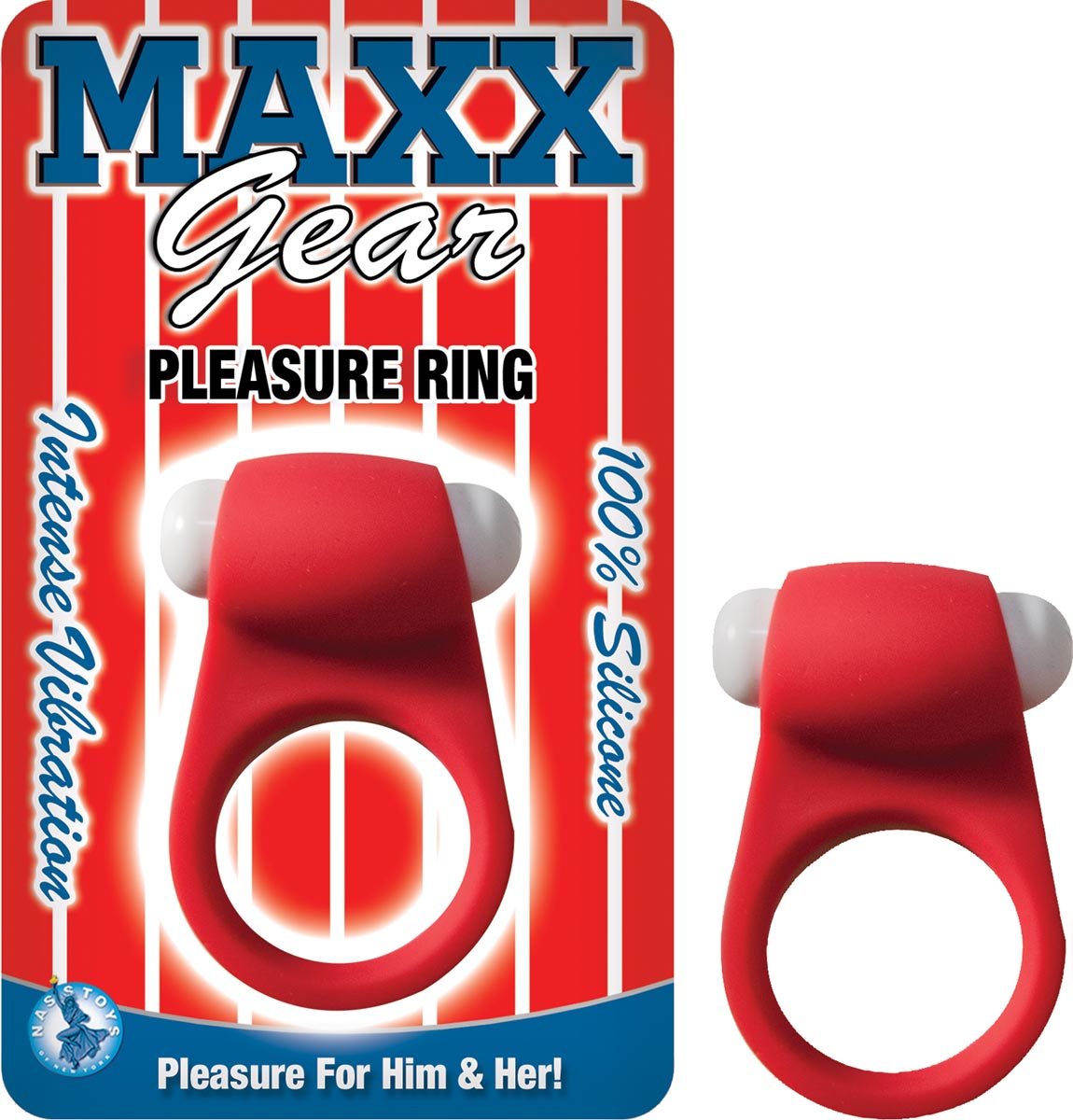 MAXX GEAR PLEASURE RING-RED