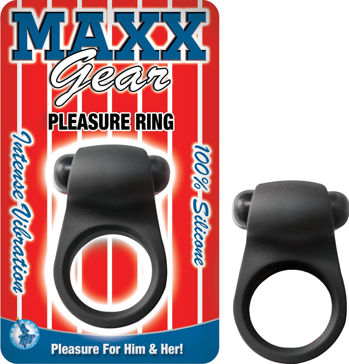 MAXX GEAR PLEASURE RING-BLACK