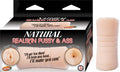 NATURAL REAKSKIN PUSSY & ASS-WHITE