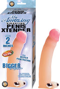 MY AMAZING VIBRATING PENIS XTENDER-WHITE