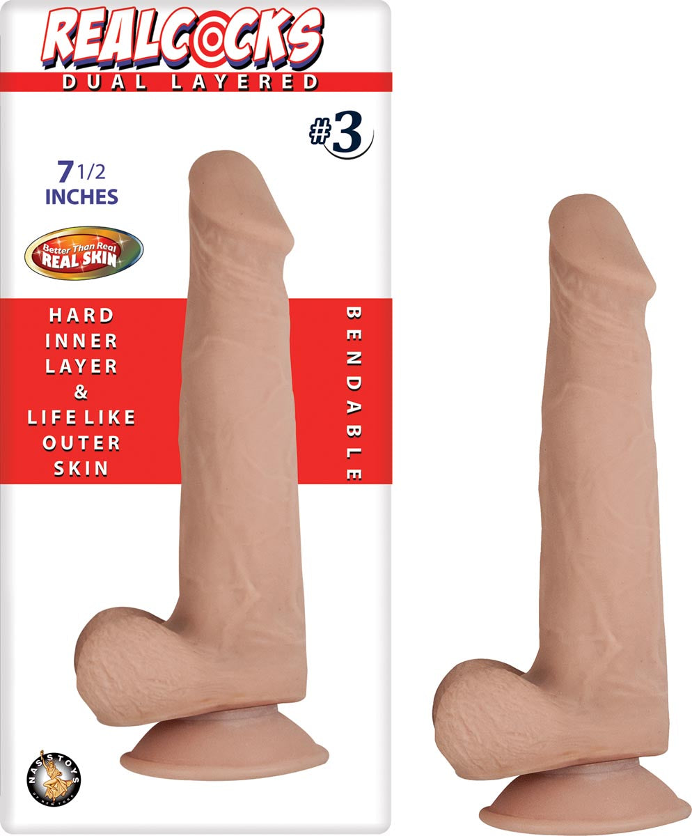 REALCOCKS DUAL LAYERED #3WHITE
