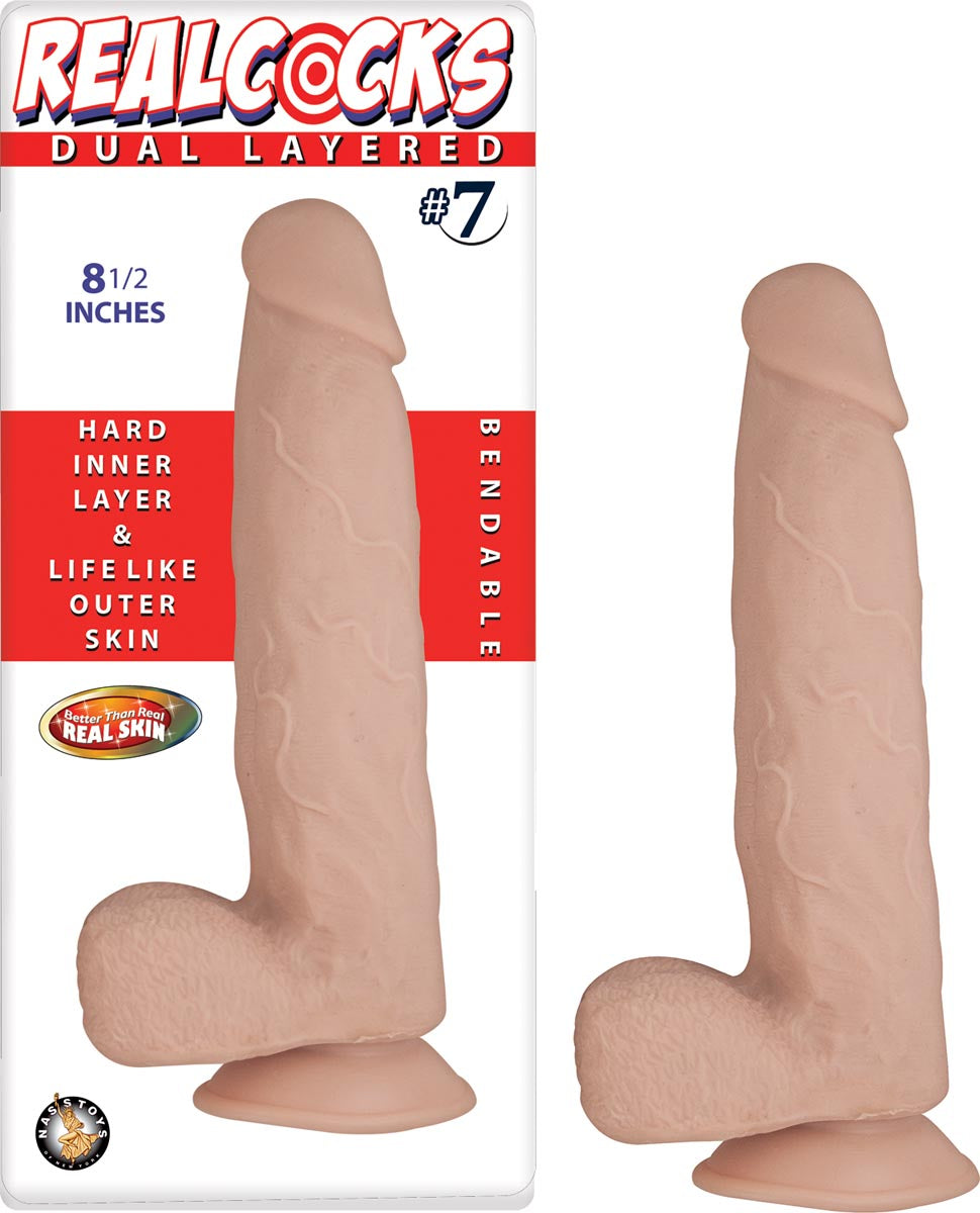 REALCOCKS DUAL LAYERED #7WHITE