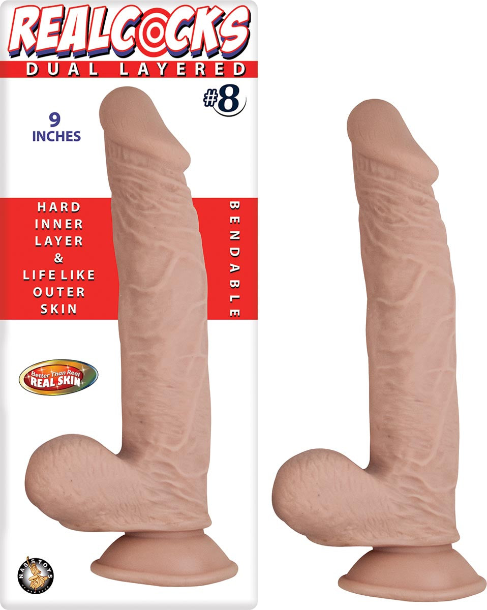 REALCOCKS DUAL LAYERED #8WHITE